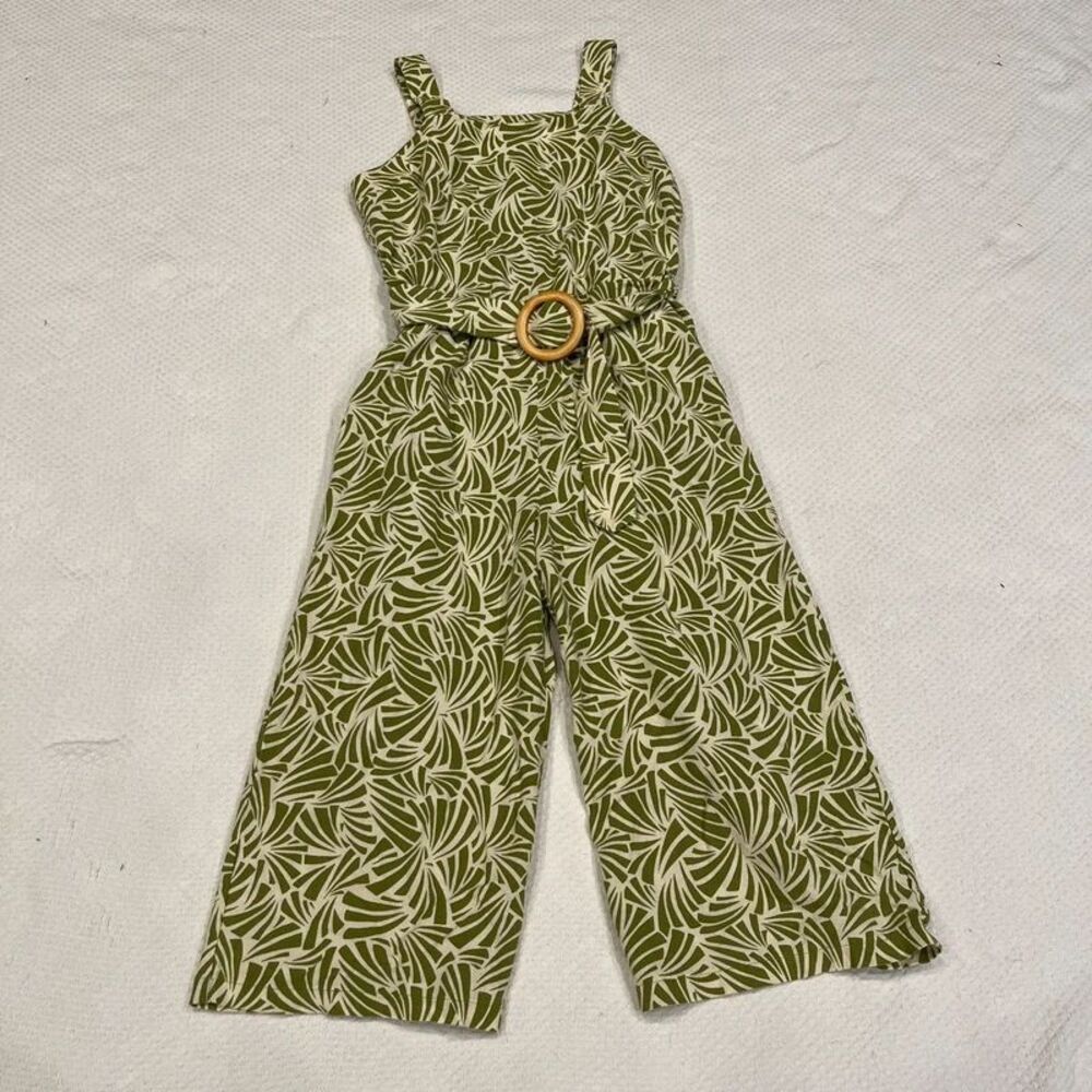 Botanical print romper